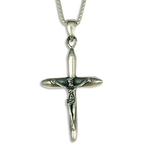 Agnus Cross in 100% Recycled Sterling Silver