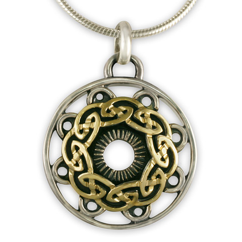 Celtic Mandala Pendant in