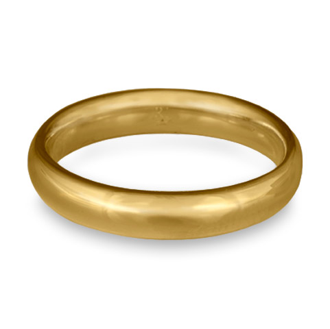 Classic Comfort Fit Wedding Ring 4mm in 14K Yellow Gold