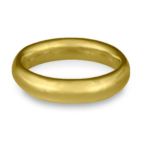 Classic Comfort Fit Wedding Ring 5x2mm in 18K Yellow Gold