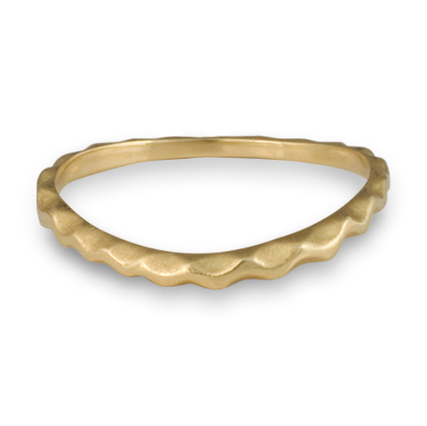 Corona Reale Curvy Ring in 14K Yellow Gold