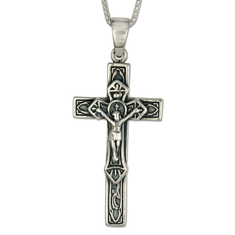 Crux Cross in 100% Recycled Sterling Silver