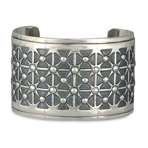 Lisboa Cuff Bracelet in Sterling Silver