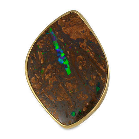 One-of-a-Kind Boulder Opal Ring in