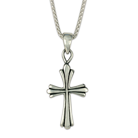 Tribus Cross in 100% Recycled Sterling Silver