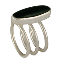 Stiletto Ring in Sterling Silver