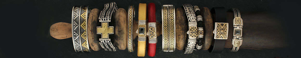 Fair Trade Gold Mens Bracelets