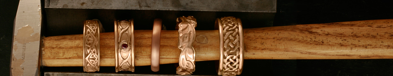Rose Gold Wedding Rings