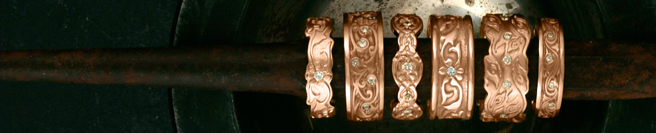 Rose Gold Wedding Rings