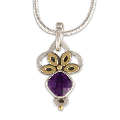 Aladdin Pendant in Amethyst