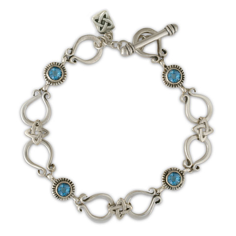 Andalusia Bracelet in Blue Topaz