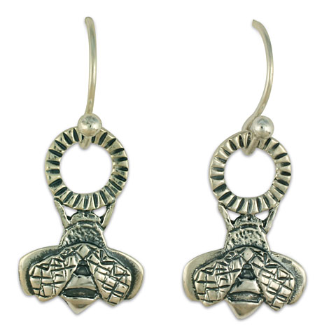 Bee Earrings in