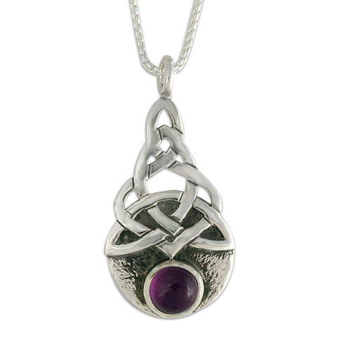 Blue Moon Pendant in Amethyst