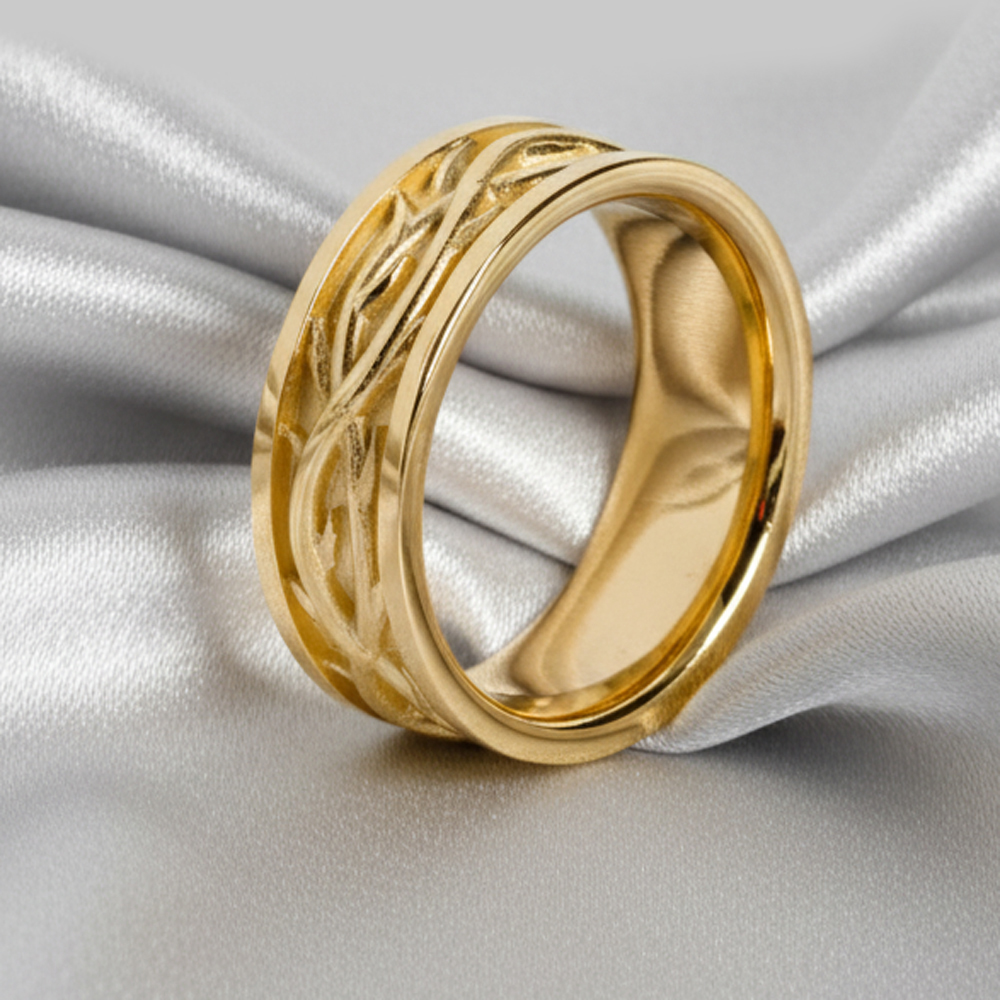 Crown of Thorns Wedding Ring in
