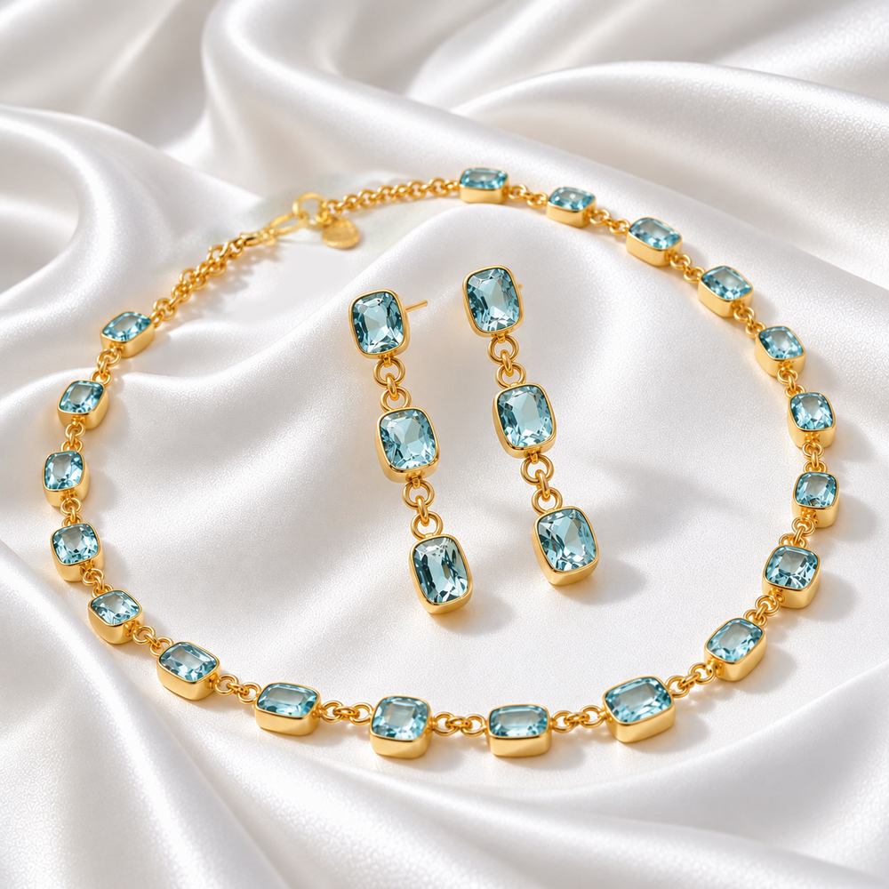 Davy Jones' One-of-a-Kind Aquamarine Necklace in