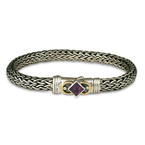 Deco Bracelet in Amethyst