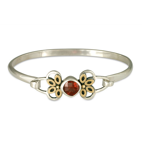 Djin Bracelet in Garnet