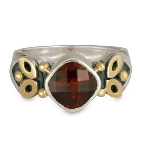 Djin Ring in Garnet