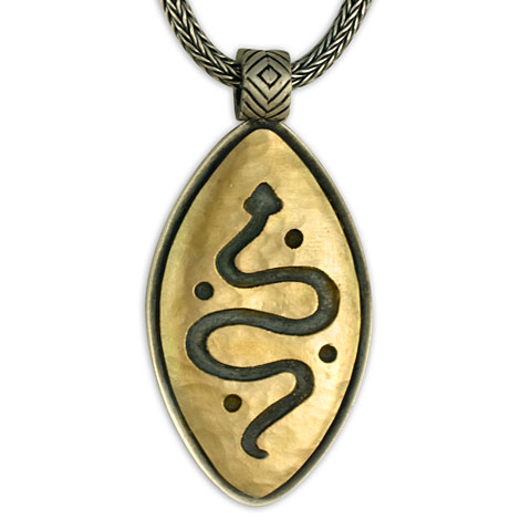 Elemental Serpent Pendant in