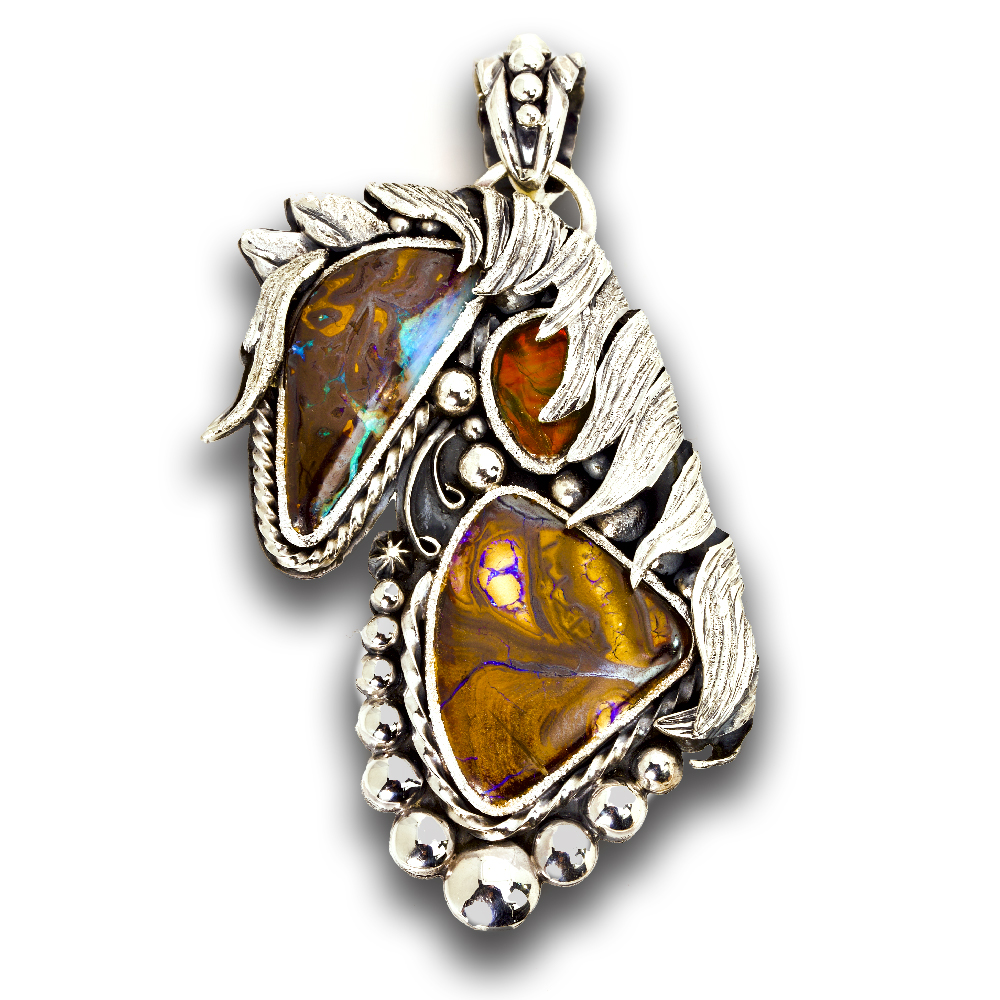 Fire Horse Pendant in