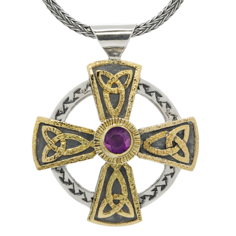 Grant's Cross in Amethyst