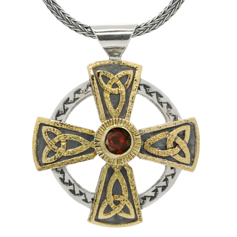 Grant's Cross in Garnet