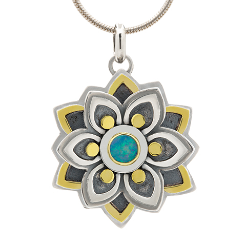 Kamala Pendant with Opal in