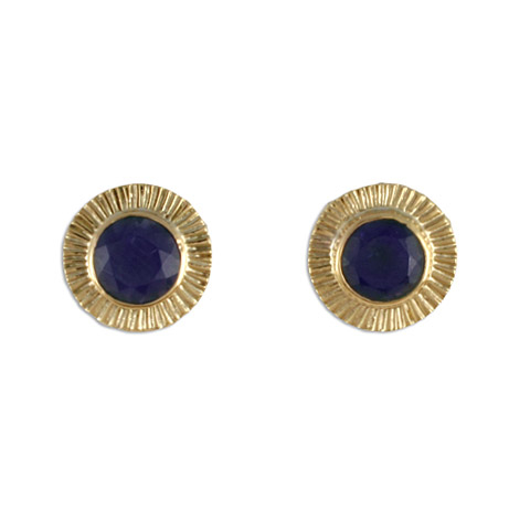 Keltie Stud Earrings in Iolite