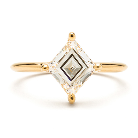 Kite Diamond Solitaire Ring in