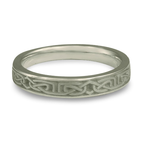 Labyrinth Wedding Ring in Stainless Steel