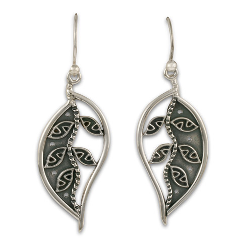 Leaf Earrings in