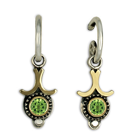 Morning Star Earrings in Peridot