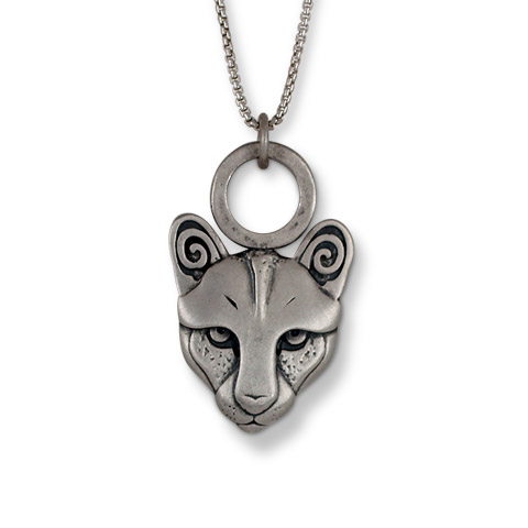 Mountain Lion Medium Pendant in