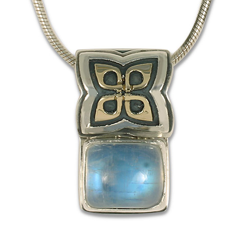 One-of-a-Kind Cadiz Moonstone Pendant in