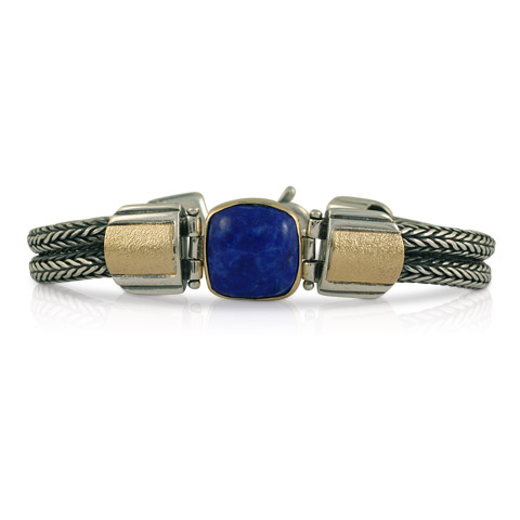 One-of-a-Kind Lapis Wistra Bracelet in