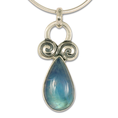 One-of-a-Kind Moonstone Annalee Pendant in