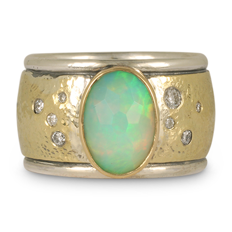 One-of-a-Kind Wistra Ring with Opal in