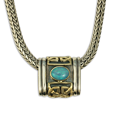 Scroll with Stone Slider in