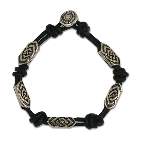 Skyler Leather Bracelet in