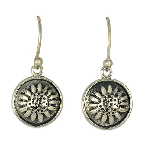 Sunflower Earrings in