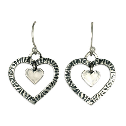 Taliesin Double Heart Earrings in