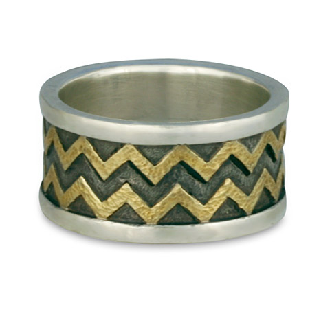 Zig Zag Ring in