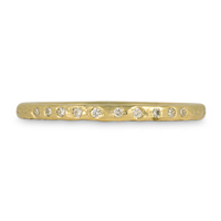 Playa Wedding Band in 18K Yellow Gold