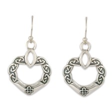 Anam Cara Earrings in Sterling Silver