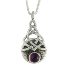 Blue Moon Pendant in Amethyst