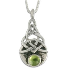 Blue Moon Pendant in Peridot