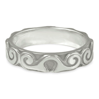 Borderless Ravena Wedding Ring in Platinum