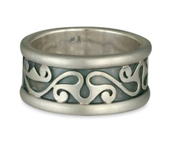 Bridget Ring with Matte Finish in Sterling Silver