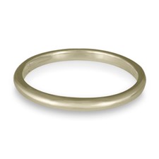 Classic Comfort Fit Wedding Ring 2x1 5mm in Platinum