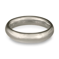 Classic Comfort Fit Wedding Ring 5mm in 14K White Gold